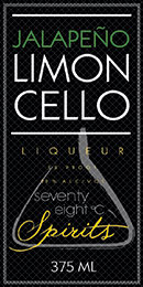 Seventy Eight C Spirits Jalapeno Limoncello
